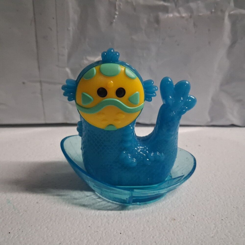 Disney Pixar Luca Blue Sea Monster in Boat Figure Happy Meal Toy